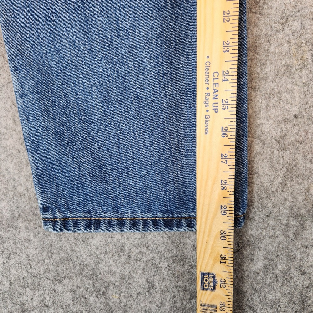 Levis 550 Lot 3 Relaxed Fit Jeans Men 36x30 Blue Tapered Leg Denim Casual Zip - Picture 10 of 16